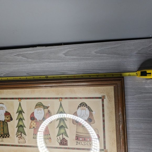 Jo Moulton Framed Christmas Print Santa I Believe - Picture 7 of 12
